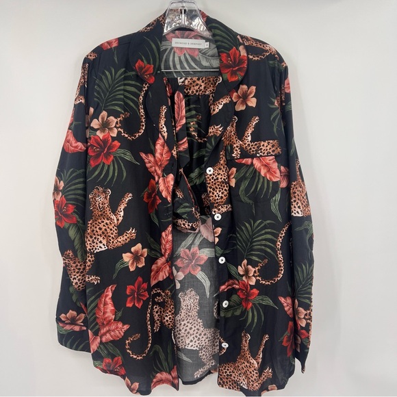 Desmond & Dempsey Soleia signature pajama set M - Picture 2 of 12